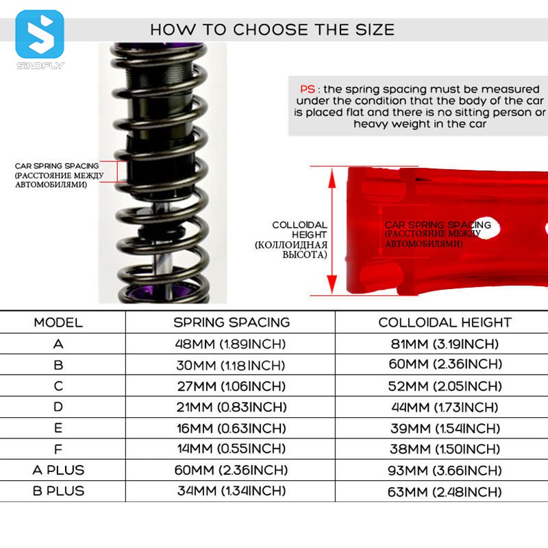 Red spring shock absorber rubber shock absorber